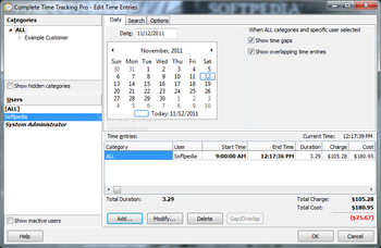 Complete Time Tracking Professional screenshot 6