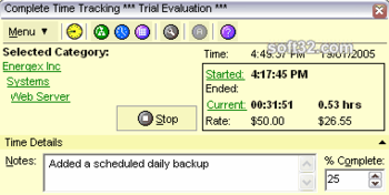 Complete Time Tracking Standard screenshot 2