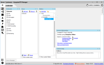 CompleteFTP screenshot