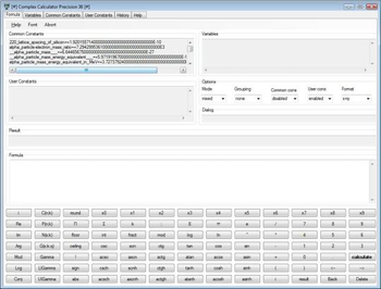 Complex Calculator Precision 36 screenshot