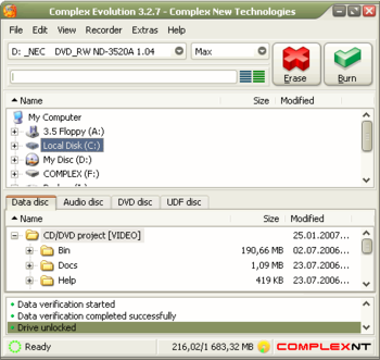Complex Evolution screenshot 2