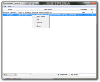 Component Organizer screenshot 2
