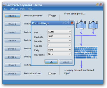 ComPort2Keyboard screenshot 2