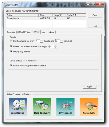 CompuApps DriveSMART screenshot 3
