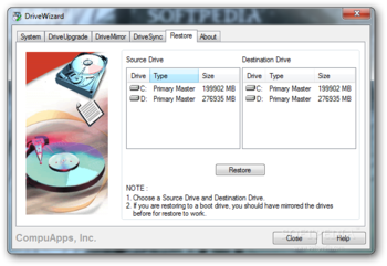 CompuApps DriveWizard screenshot 8