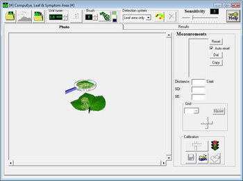 CompuEye, Leaf & Symptom Area screenshot