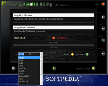 ComputeHASH Utility screenshot 3