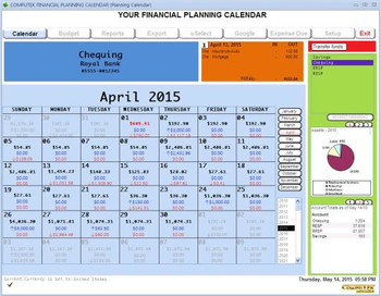 Computek Financial Planning Calendar screenshot 12