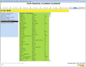 Computek Financial Planning Calendar screenshot 5