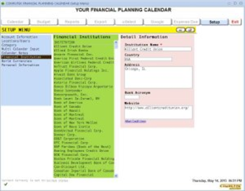 Computek Financial Planning Calendar screenshot 6