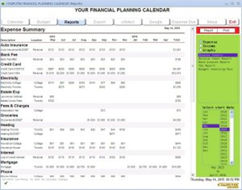 Computek Financial Planning Calendar screenshot 9