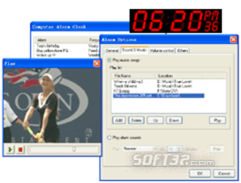 Computer Alarm Clock screenshot 2