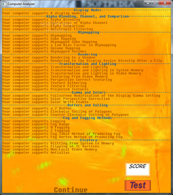 Computer Analyzer screenshot