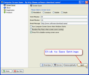 Computer Screen Saver screenshot 3