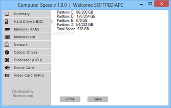 Computer Specs screenshot 2