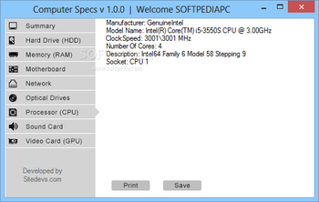 Computer Specs screenshot 4