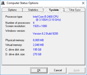 Computer Status Monitor screenshot 5
