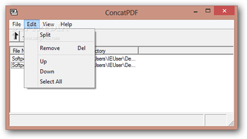 ConcatPDF screenshot 3