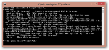 ConcatPDF screenshot 5