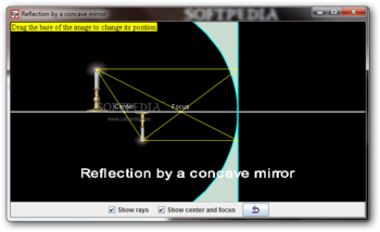 Concave Mirror Model screenshot