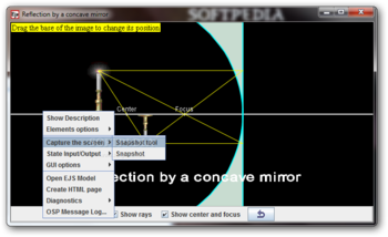 Concave Mirror Model screenshot 2