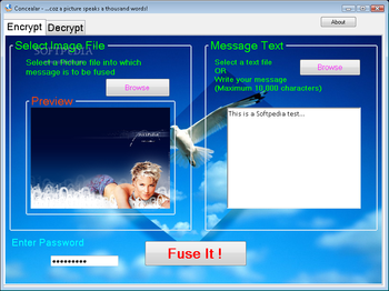 Concealar screenshot
