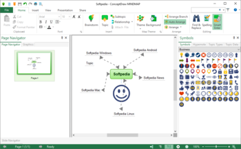 ConceptDraw MINDMAP screenshot