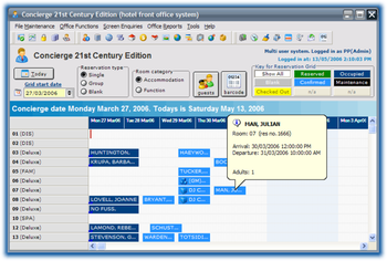 Concierge Front Office screenshot