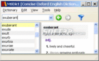 Concise Oxford English Dictionary Win screenshot 3
