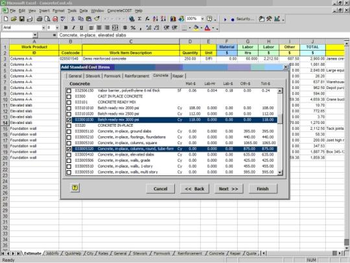 ConcreteCost Estimator for Excel screenshot 7