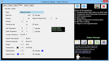 Condenser Design screenshot 14