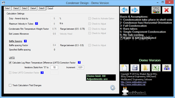 Condenser Design screenshot 16