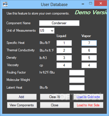 Condenser Design screenshot 9