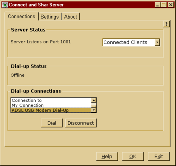 Connect and Shar screenshot