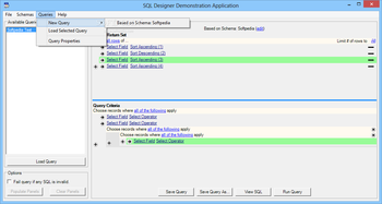 Connect4 SQL Designer screenshot 4