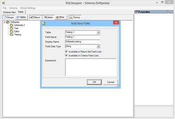 Connect4 SQL Designer screenshot 7