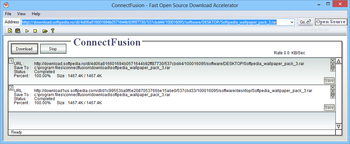 ConnectFusion screenshot