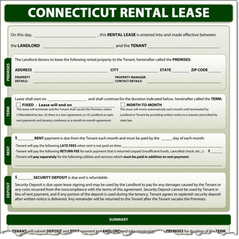 Connecticut Rental Lease screenshot