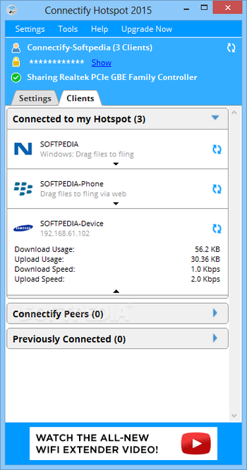 Connectify Hotspot screenshot 2