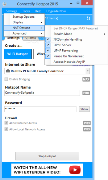 Connectify Hotspot screenshot 4