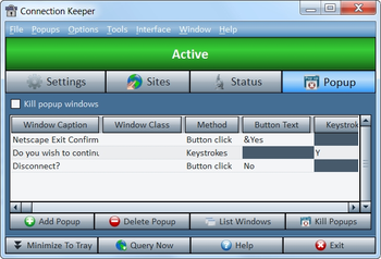 Connection Keeper screenshot 5