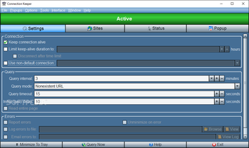Connection Keeper screenshot