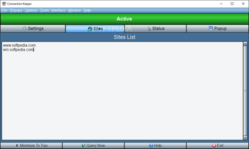 Connection Keeper screenshot 2