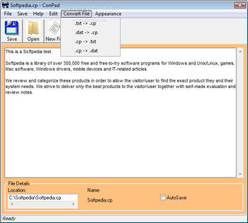 ConPad screenshot 2