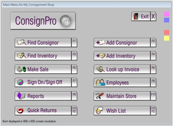 ConsignPro screenshot