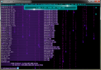 ConsoleDX screenshot