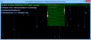 ConsoleDX (formerly Consolium) screenshot