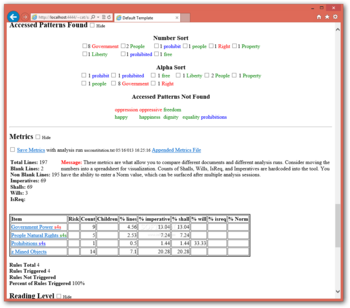 Constitutional Analysis Tool screenshot 3