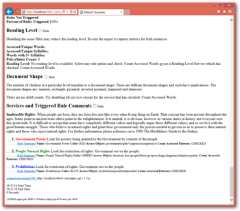 Constitutional Analysis Tool screenshot 4