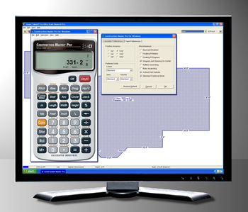 Construction Master Pro for Windows screenshot